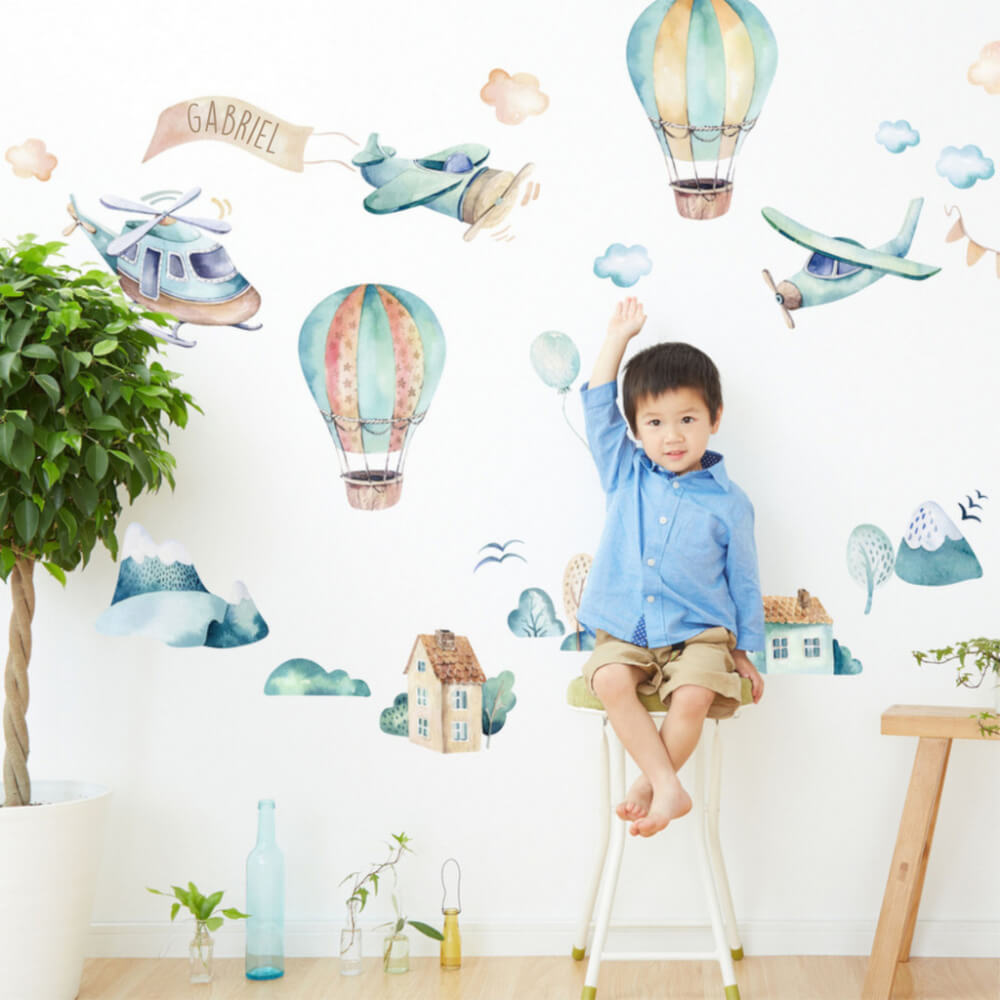 Collection pour enfants, Autocollant mural et papier peint